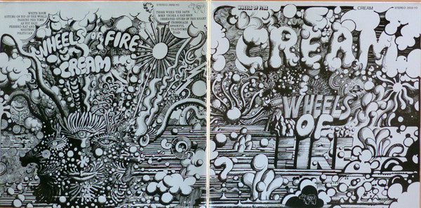 Cream (2) : Wheels Of Fire (2xLP, Album, RE, Gat)