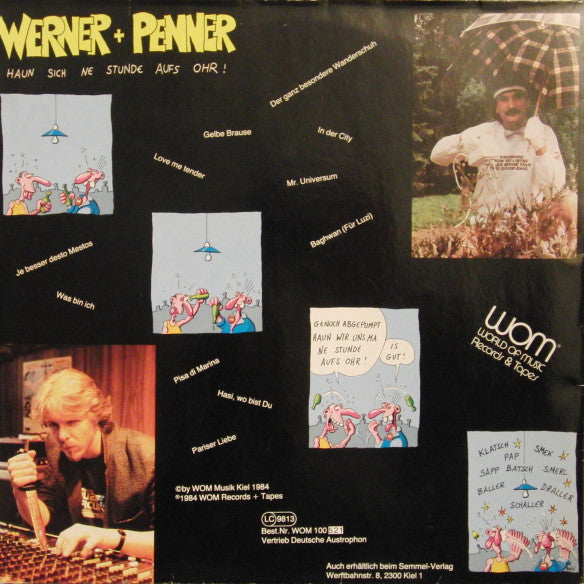 Fuckin' Kius Band : Werners Platte (LP, Album, Pic, Gat)
