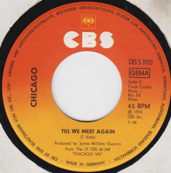 Chicago (2) : Harry Truman (7", Single)