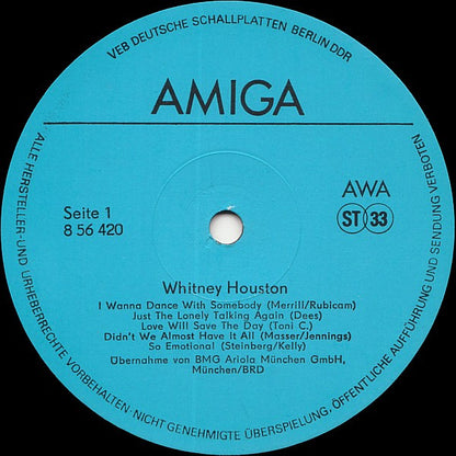 Whitney Houston : Whitney (LP, Album)