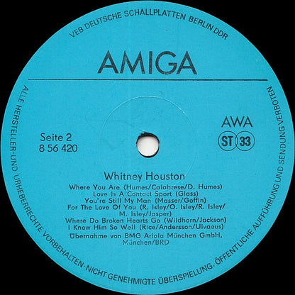 Whitney Houston : Whitney (LP, Album)