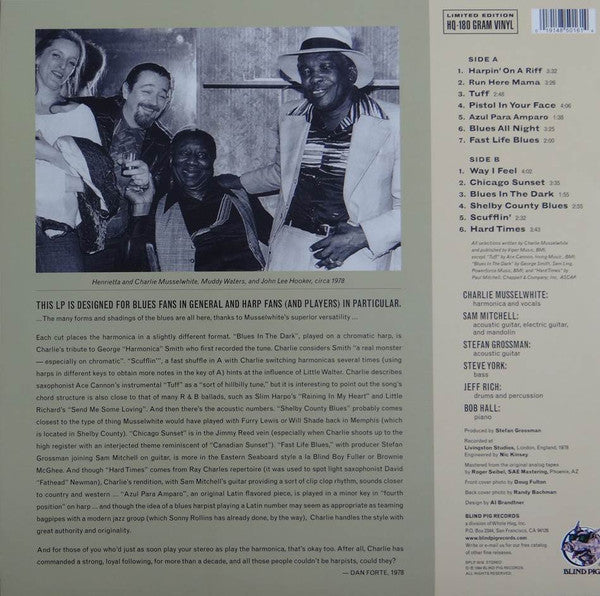Charlie Musselwhite : The Harmonica According To Charlie Musselwhite (LP, Album, Ltd, RE, RM, 180)