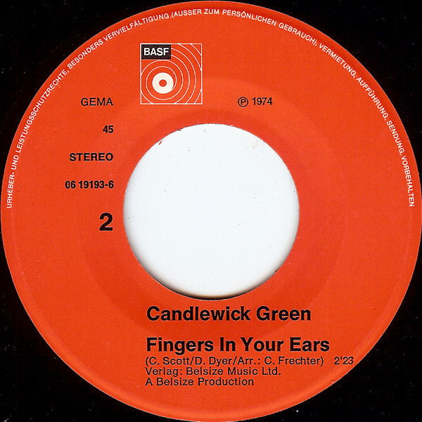 Candlewick Green : Who Do You Think You Are? (7", Single)