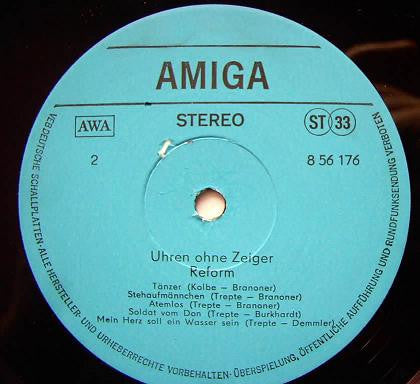 Reform (2) : Uhren Ohne Zeiger (LP, Album)