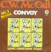 C.W. McCall : Convoy (7", Single, RE)