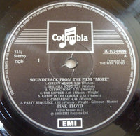 Pink Floyd : Soundtrack From The Film "More" (LP, Album, RE)