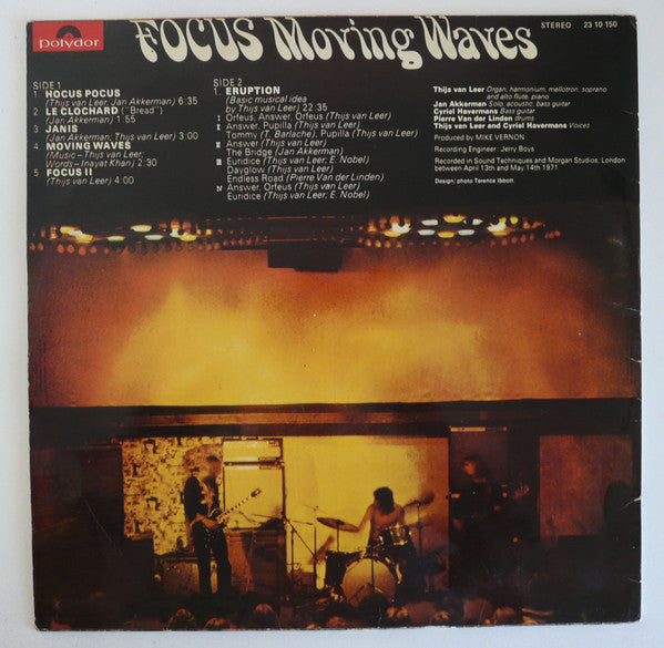 Focus (2) : Moving Waves (LP, Album)