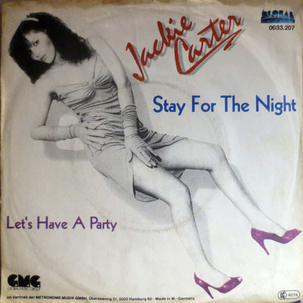 Jackie Carter : Stay For The Night (7", Single)