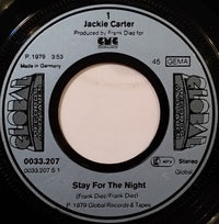 Jackie Carter : Stay For The Night (7", Single)