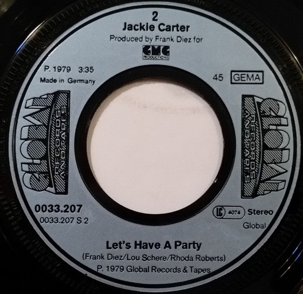 Jackie Carter : Stay For The Night (7", Single)