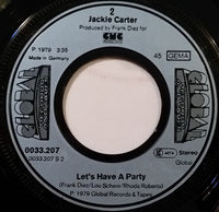Jackie Carter : Stay For The Night (7", Single)