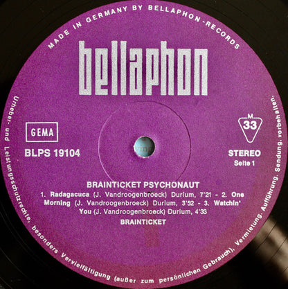 Brainticket : Psychonaut (LP, Album)