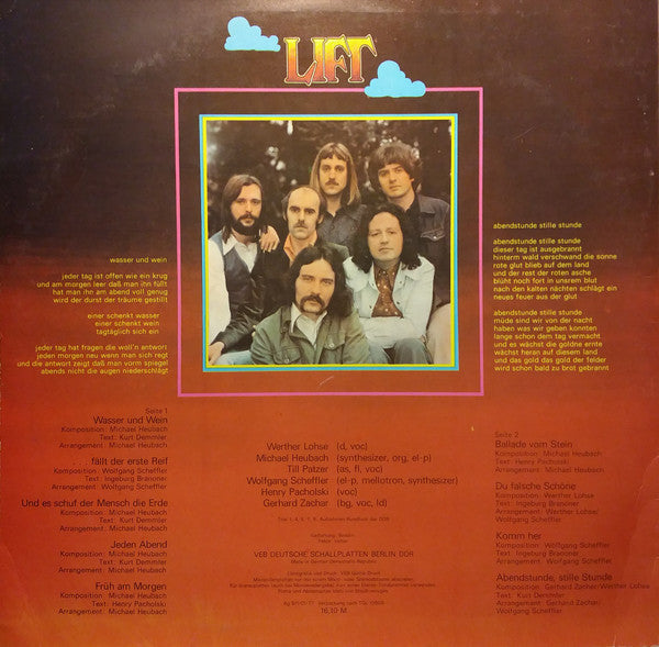 Lift (2) : Lift (LP, Album, Red)
