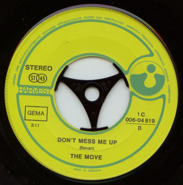 The Move : Tonight (7", Single)