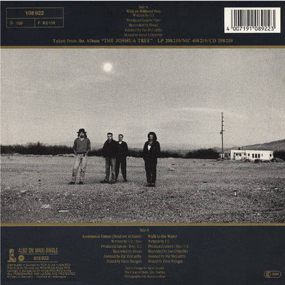 U2 : With Or Without You (7", Single)