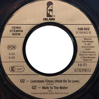 U2 : With Or Without You (7", Single)