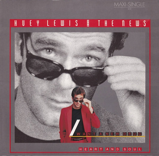 Huey Lewis And The News* : I Want A New Drug (12", Maxi)