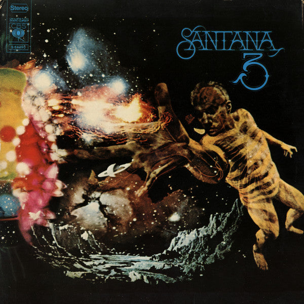 Santana : 3 (LP, Album, Gat)