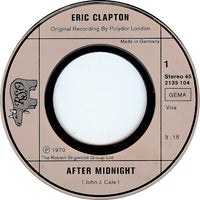 Eric Clapton : After Midnight / Layla (7", Single)