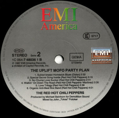 The Red Hot Chili Peppers* : The Uplift Mofo Party Plan (LP, Album)