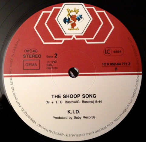 K.I.D. : I Wanna Piece Of The Action (12", Maxi)