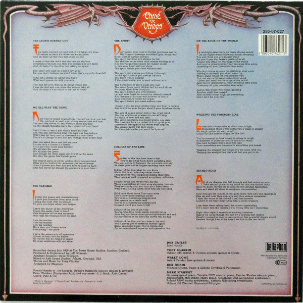 Magnum (3) : Chase The Dragon (LP, Album)