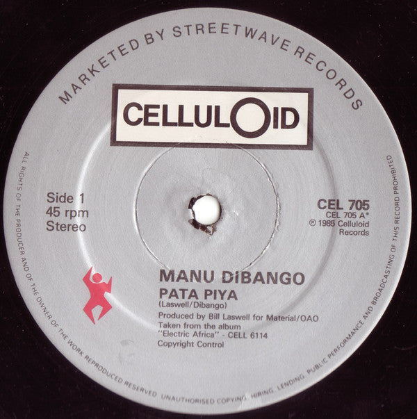Manu Dibango : Pata Piya (Full Length Extended Version) (12")