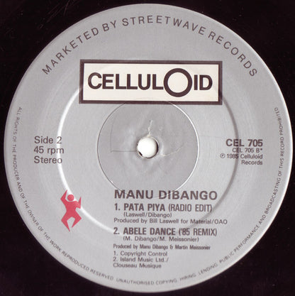 Manu Dibango : Pata Piya (Full Length Extended Version) (12")