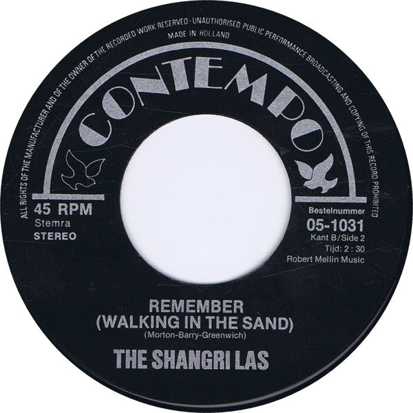 The Shangri-Las : Leader Of The Pack (7", Single, RE)