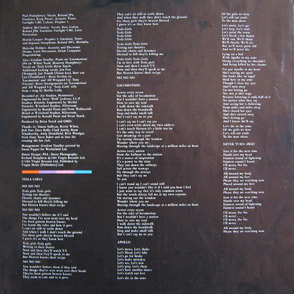 Orchestral Manoeuvres In The Dark : Junk Culture (LP, Album)