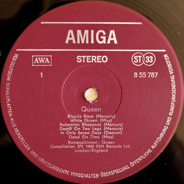 Queen : Queen (LP, Comp, Cre)