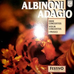 Tomaso Albinoni : Albinoni Adagio (LP, Album, RE)