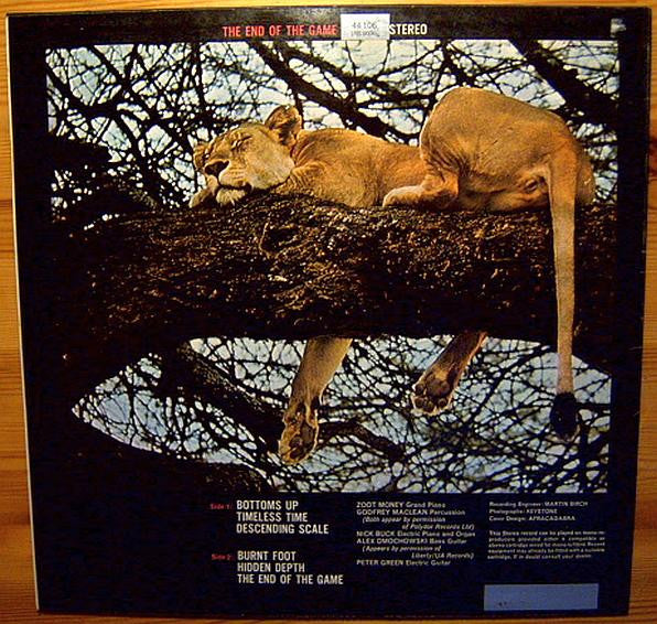 Peter Green (2) : The End Of The Game (LP, Album, RP)