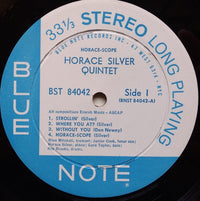 The Horace Silver Quintet : Horace-Scope (LP, Album)