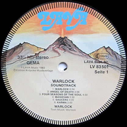 Warlock (11) : Warlock - Soundtrack Zum Rockballett (LP, Album)