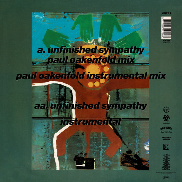 Massive* : Unfinished Sympathy (12", Single)