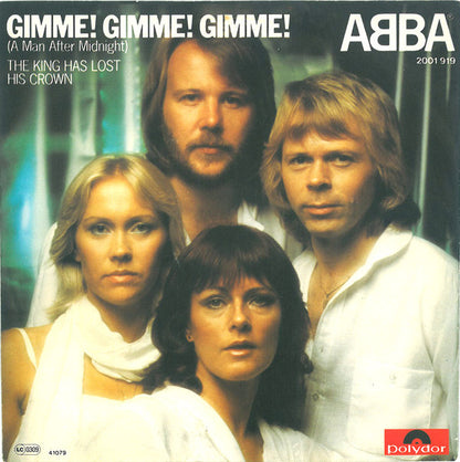 ABBA : Gimme! Gimme! Gimme! (A Man After Midnight) (7", Single)