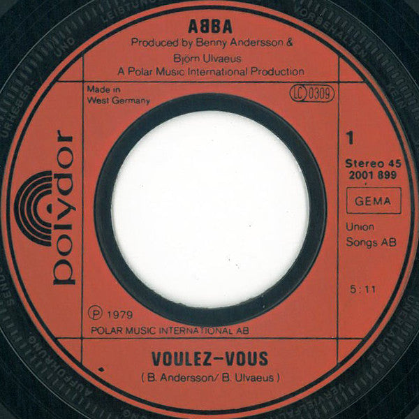 ABBA : Voulez-Vous / Angeleyes (7", Single)
