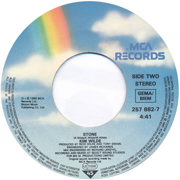 Kim Wilde : You Came (7", Single)
