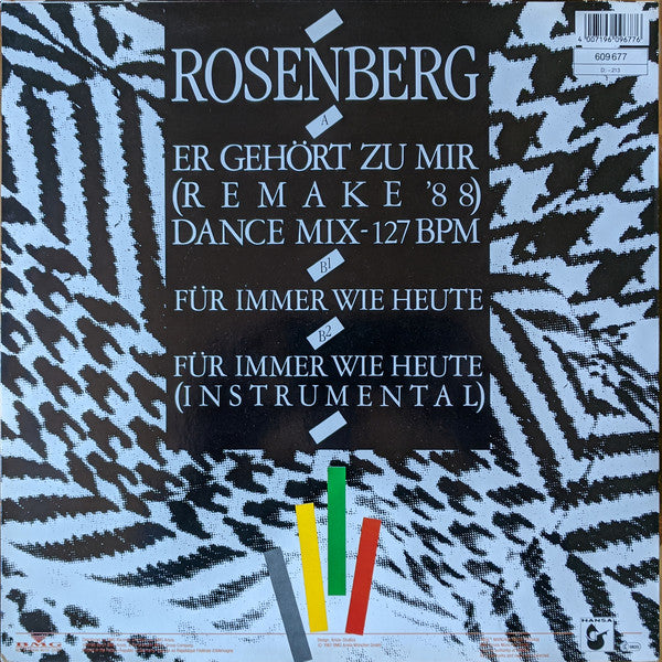 Rosenberg* : Er Gehört Zu Mir - Remake '88 (12", Maxi, RP)
