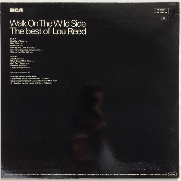 Lou Reed : Walk On The Wild Side - The Best Of Lou Reed (LP, Comp)