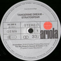 Tangerine Dream : Stratosfear (LP, Album, Club)