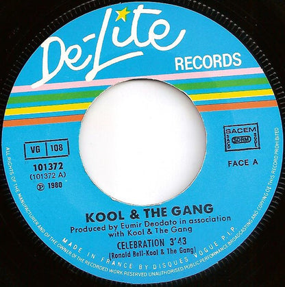 Kool & The Gang : Celebration (7", Single)