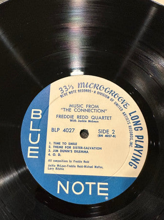 Freddie Redd Quartet With Jackie McLean : The Music From "The Connection" (LP, Album, Mono, RE, Uni)