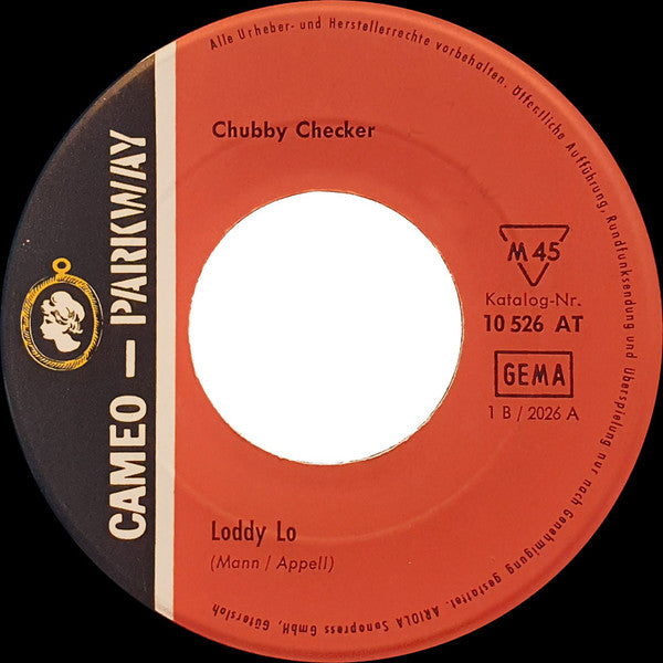 Chubby Checker : Loddy Lo / Hooka Tooka (7", Single, Mono)