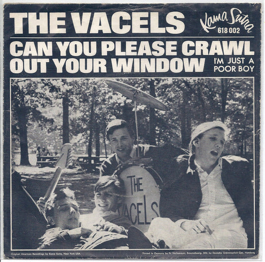 The Vacels : I'm Just A Poor Boy (7", Single)