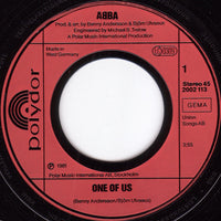 ABBA : One Of Us (7", Single)
