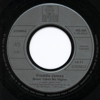 Freddie James : Music Takes Me Higher (7", Single)