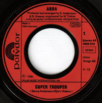 ABBA : Super Trouper / The Piper (7", Single)