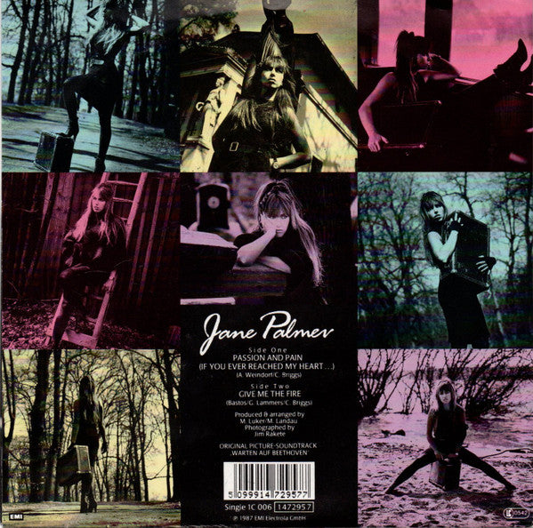 Jane Palmer : Passion & Pain  (7", Single)
